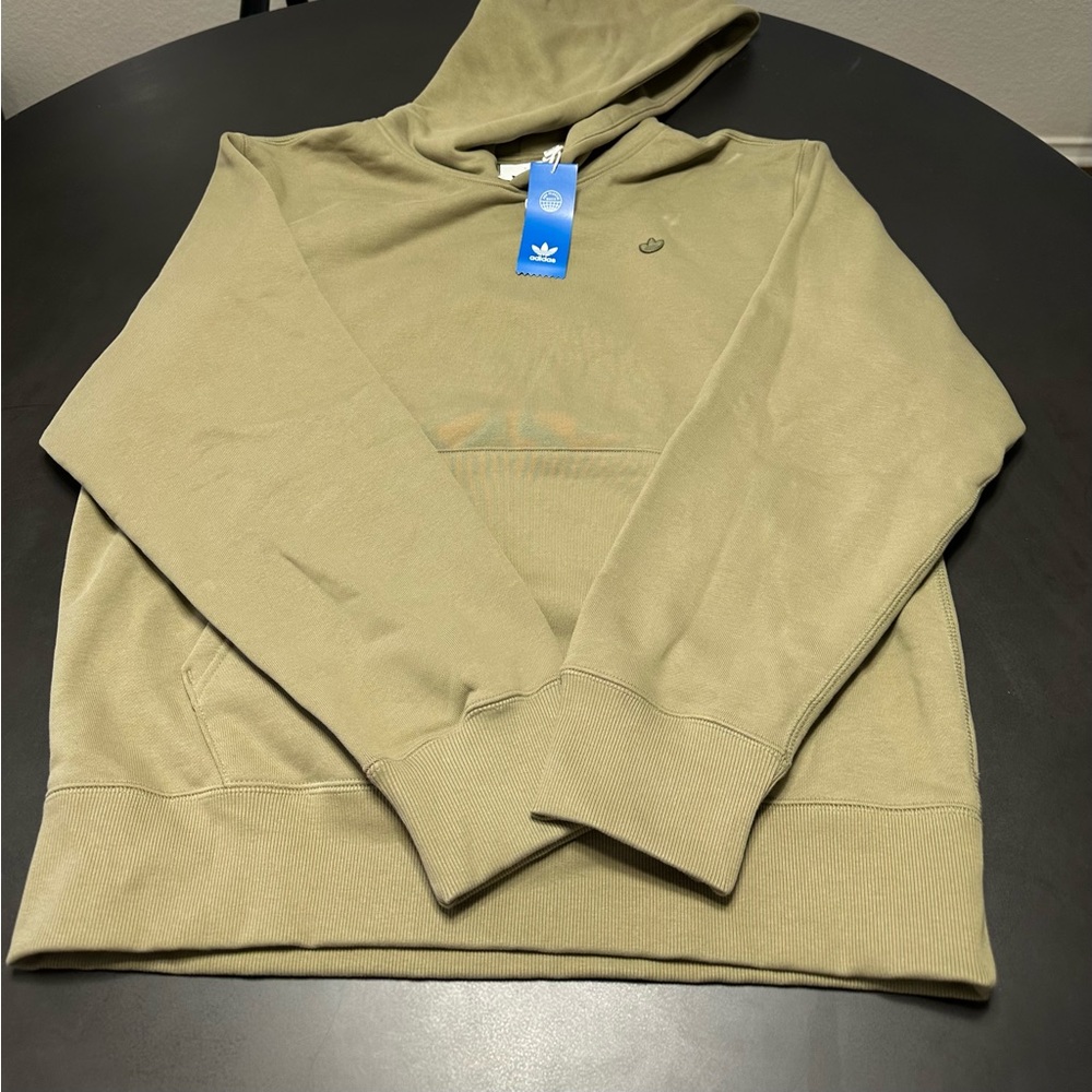 Adidas Hoodie in Olive Green